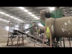 آلة تصنيع حبيبات الأسمدة العضوية NPK ذات الأسطوانة المزدوجة 20TPH