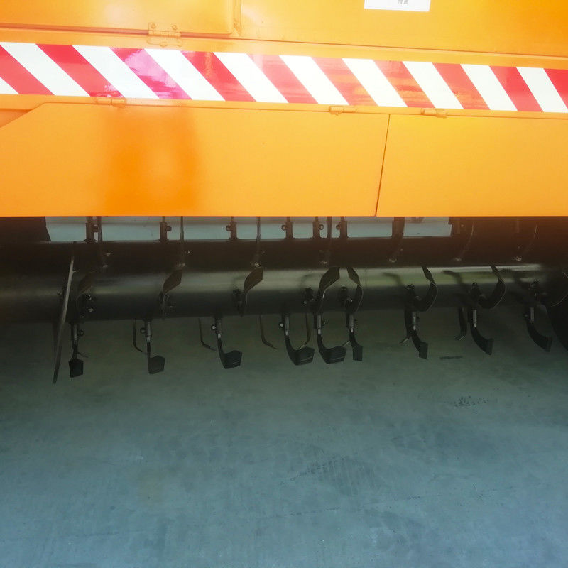 500-700 M3 / H Windrow Turner معدات التخمير السماد نوع الزاحف